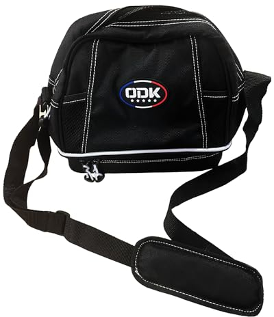 Die Oddeka Messenger Bag ist ein unverzichtbares Accessoire für Boulisten., Schwarz