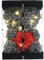 WINWISH Rose Flower Bear - Hand Made Teddy Bear, Best Artificial Decoration Gift for Mom, Girls, Unique Birthday Present - Perfect Party Clear Gift Box (Gray)
