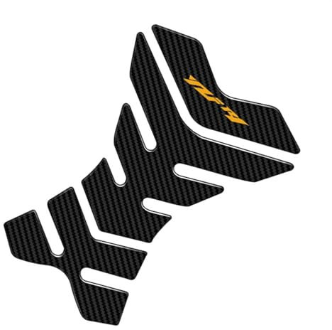 GQUIKGW Motorradaufkleber Motorrad-Tankpad-Zubehör, Schutzaufkleber Für Yamaha YZF R1 YZF-R1 (Color : Gold)
