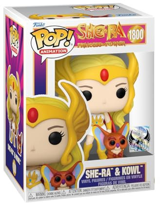 Funko POP! & Buddy: She-Ra - She-Ra mit Kowl - Masters of The Universe- Vinyl-Sammelfigur - Geschenkidee - Offizielle Handelswaren - Spielzeug Für Kinder und Erwachsene - TV Fans
