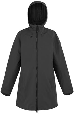 Regatta Women's Denbury V 3-in-1 Jacket with Isotex 15,000 Stretch Fabric, Perfect for Walking & Outdoors Ash Black