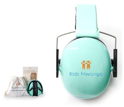 Kids Mwanga Casque Anti Bruit Enfant | Protection Auditive Idéale pour École, Musique, Avion et Concert | Confort Longue Durée, Sécurité Garantie, Design Attractif et Facilité d'Utilisation.