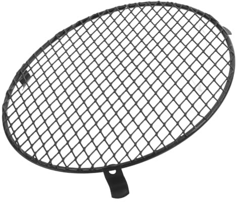 WHAMVOX Iron Mesh Heat Lamp Shade for Reptile Enclosure Safety Cover for Reptile Tank BBQ Lamp Protects from Heat Scald