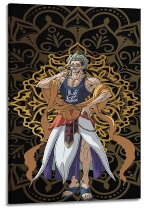 VZRSQZK Anime-Poster, Motiv: Final Valkyrie, dekoratives Gemälde, Leinwand, Wandposter und Kunstdruck, moderne Familienschlafzimmer-Dekoration, Poster, 60 x 90 cm