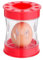 Pelador de huevos de manivela – Herramienta peladora de huevos fácil para quitar rápidamente las cáscaras de los huevos duros, utensilio de cocina, color rojo