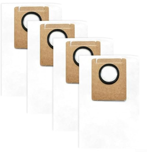 EZVIZ Lot de 4 sacs à poussière pour aspirateur robot RS20 Pro Series avec système de filtration en matériau non tissé soufflé fondu 5 l