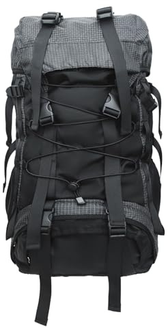 Innenrahmen Wanderrucksäcke Wasserdichte Hydratationsausrüstung 60 Liter | Outdoor Rucksack Für Reisen, Schule, Camping, Backpacking, Outdoor-Sport, Fitness, Radfahren, Rennen