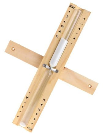 Yardenfun Minuten Sauna Sanduhr aus Holz und Glas Drehbare Wandmontage Hitzebeständig Langlebig und Stilvoll für Badezimmer und Sauna Zubehör Praktische Zeituhr für Saunagänge