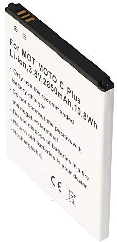 Akku kompatibel mit Motorola Moto C Plus, Li-Ion, 3,8V, 2850mAh, 10,8Wh
