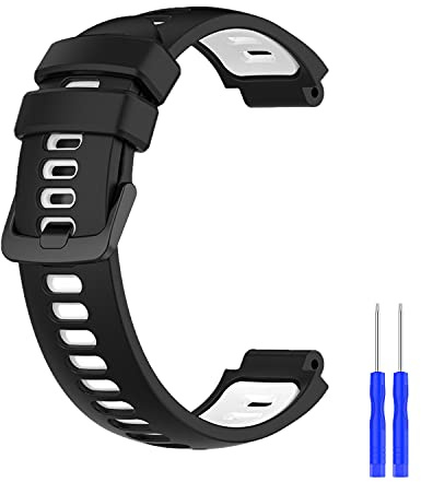 Ersatz Armband für Garmin Forerunner 220/230/235XT/735XT,Silikon Smartwatch Ersatzarmbänder für Garmin Approach S20
