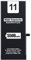 5500mAh Batteria Compatibile con iPhone 11 modelli A2111, A2223, A2221, EMNT Li-ion Batteria Interna di Ricambio【Nuova Versione】Corresponds to the original Iphone 11【2 anni di garanzia】