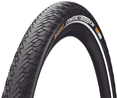 Continental Unisex – Erwachsene Contact Reifen, Schwarz/Schwarz Reflex, Einheitsgröße
