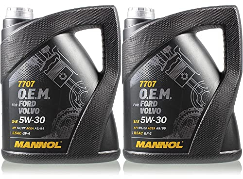 QR-Parts Set 85447705 MN7707-5 10L Original MANNOL 7707 O.E.M. 5W-30 API SN/CF Öl Motoröl