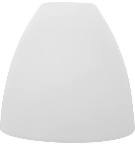 SOLUSTRE Milchglas Lampe Schatten Glas Leuchte Ersatz Lampenschirm Zylinder Glas Licht Abdeckung für Wandleuchte Kronleuchter Boden Lampe Weiß 4CM