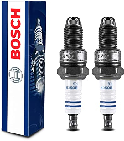 2x Original BOSCH 0242235664 Zündkerze Kompatibel mit 100 4A C4 2.0L 1990-1994 Cordoba 6K1 6K2 1.0L-2.0L 1993-2002 P.a.s.s.a.t 35I 3A2 1.8L 2.0L 1988-1996 Polo 6N1 1.0L-1.6L 1994-1999