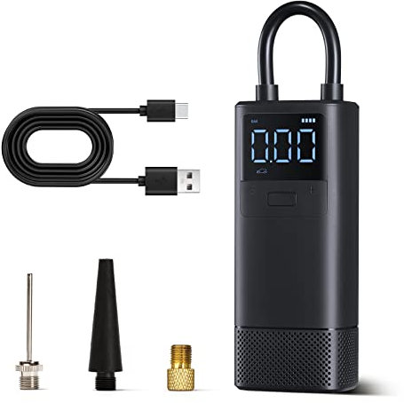 70mai Inflador de neumáticos portátil TP05, 150 PSI de inflado rápido y sin cable, batería recargable de 5000 mAh, potente bomba de aire con luz LED para neumáticos de coche, bicicletas, motocicletas,