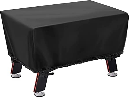Onlyme Fußballtisch-Abdeckung, wasserdicht, für Fußballtisch und Erwachsene, staubdicht, rechteckig, Schwarz, 145 x 115 x 72 cm
