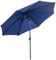 Outsunny Sombrilla de Jardín Ø295x250 cm con Manivela Parasol Exterior con Mecanismo de Inclinación y Poste Desmontable de Metal para Terraza Piscina Patio Azul