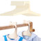 Lvefyti 15 Stück Baby Kleiderbügel,Kinderkleiderbügel aus Holz,Süßer Bär Kleinkinder Kleiderschränke,rutschfest Babykleiderbügel für Kleidung Mäntel Hosen Spielzeug