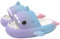 Ciabatte Squalo Bambini Shark Slides Nuvola Sandali Ragazzi Cuscino Slippers Ragazze Casa Pantofole Spiaggia Piscina Doccia A Punta Aperta Estate Infradito, Viola-blu-rosa, 34/35 EU, Tag 220