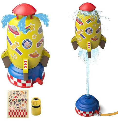Xwin Sportseries Splash Water Launcher Remote Control Boat Outdoor Toy for Kids Submarine Toys Play Spray Motorboat Toy with Lights, Dual Propellers, Rechargeable Battery, RC Pool Water Toy for Kids