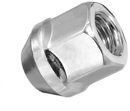 PUNICS Compatibile con Ford per Fiesta 1989-1997 Dadi per Cerchi in Lega Cromati per Auto Bulloni per Ruote 19 Mm 21 Mm Accessori 4 Pezzi Bulloni Ruota