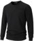 VEIISAR Herren Sweatshirt mit Rundhalsausschnitt Männer Basic Pullover Langarmshirts Freizeit Sport Shirt (616 Black L)