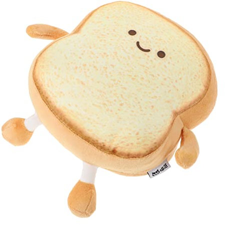 ETHZZLE 1 Stück Lustige Toast Form Puppe Kissen Haushalt Plüsch Spielzeug Adorable Plüsch Kissen