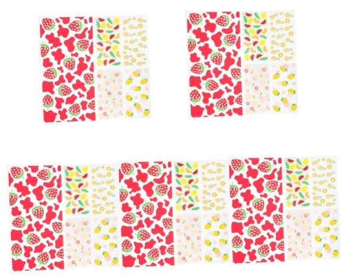 SHINEOFI 25sheets Cute Cup Sticker Transfer Glass Cup Decal Rub Transfer Sticker for Beer Cans Mugs