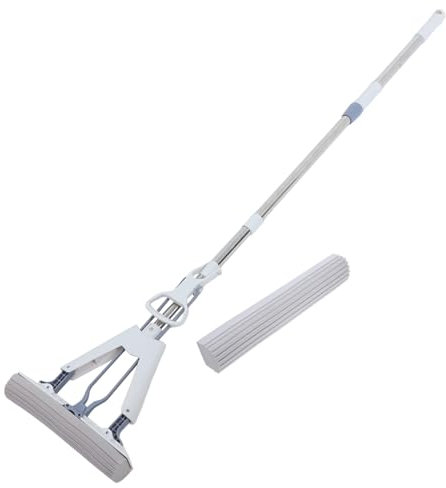 PACKOVE Mopa De Fregona Trapeador Doble Húmedo y Seco para Limpieza De y Pisos