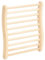 AJJHUUKI Accesorios para piscina y spa-sauna - Respaldo de sauna en forma de S, madera maciza de pino