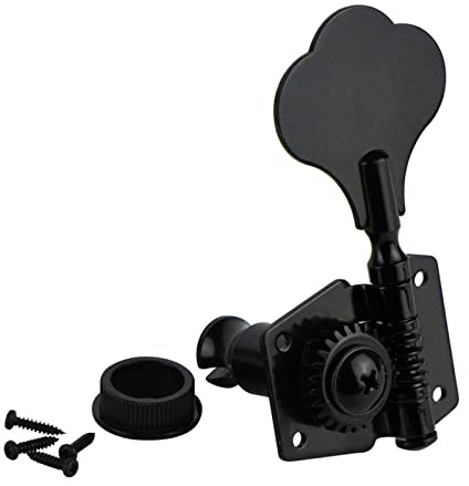 Gitarrenmechaniken, E-Bass Geöffneter Stimmwirbel Ersatz for rechte Hand und linke 4-Saiter-Bass-Tuner 5-Saiter(Left)