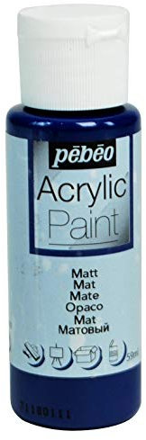 PEBEO Acrílico, Azul Marino Mate, 59 ml (Pack of 1), 59