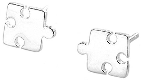 Helen de Lete Original puzzle 925 sterling silver earrings