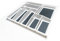 Generic Lana Solution Besteckeinsatz für 60er Schublade, 462 x 512 mm, weiß