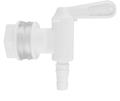 Yosoo 3/8 Wei? Kunststoff ABF¡§1ller Spigot Wasserhahn f¡§1r Zuhause Bierbrauen Weinherstellung Bier Wasserspender Oktoberfest