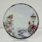 MacNeil Christmas Robins Glass Candle Plate Large 20cms