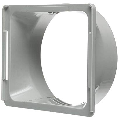 LA TALUS Window Exhaust Adaptor Window Vent, Air Conditioner Exhaust Hose Tube Adaptor for Hose Adapter Attachment, for portable air conditioners Exhaust Pipe Flat Nozzle 2#