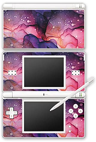 DeinDesign Skin kompatibel mit Nintendo DS Lite Folie Sticker Art Flüssig pink