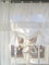 Raff Gardine Lara Weiß 180x120 cm Spitze Volant Bestickt Vintage Landhaus Shabby