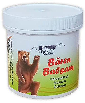 Allgäu BÄREN BALSAM 250ml für Muskeln und Gelenke - Körperpflege Creme - Made in Germany - aus dem Allgäu - für Erwachsene, Sportbegeisterte, Körperpflege-Interessierte - Unisex