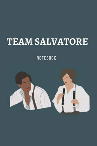 Team Salvatore Notebook | TVD fans Notebook | 6x9 120p