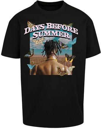 Mister Tee Days Before Summer Oversize tee Camiseta, Black, M Grande Alto Unisex Adulto