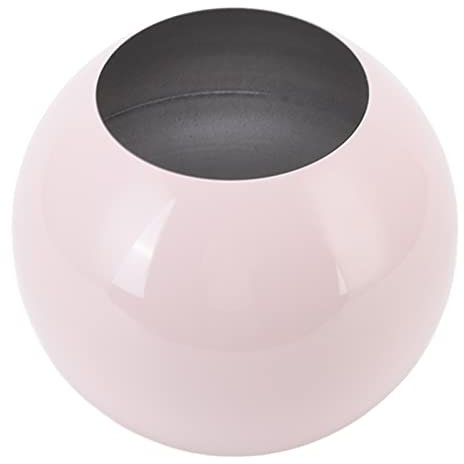 HERCHR Vase Boule, Vase à Fleurs pour la décoration intérieure, Vase Rond en Acier Inoxydable décoration de Vase pour Salon Petit Vase à Fleurs Ornement Salon décoration de Table de Bureau(Rose)