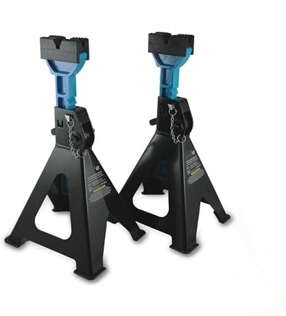 BITUXX 1 Paar Unterstellböcke Pro Line LKW Auto PKW Abstellbock Stützbock Ständer Heber 6000kg 6t Tragkraft