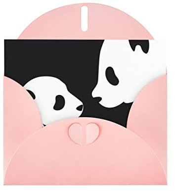 ZIMBRO Panda Animal Holiday Weihnachtskarten eignen sich für Winterweihnachten, Urlaubsgeschenke und Weihnachtsgeschenkkarten.