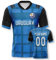 Uruguay Personalisiertes Weltmeisterschaft Fussball Trikot mit Ihrem Namen und Nummer für Herren Damen Kinder Casual Sport Fan T-Shirt Trikot Geschenk Blau