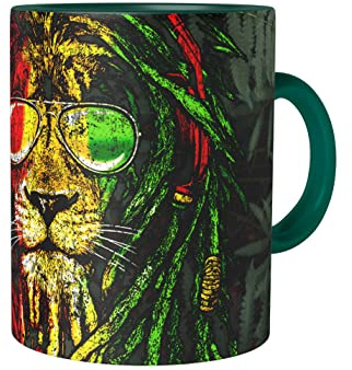 Urban Backwoods Rastafari Lion I Tasse Mit Spruch Kaffeetasse