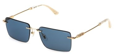 Police SPLP35 Brille, Shiny Rose Gold, 57 für Herren, Glänzendes Roségold, 57