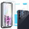 GEEMEE pour Samsung Galaxy A35 5G Verre Trempé, Protection écran et Caméra Arrière Protecteur, 【2+2 Pièces 】 Ultra Clair 9H Crystal Protection Ecran Anti - Rayures Screen Protector